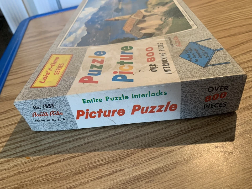 Leis’r Time Series Picture Puzzle “Italy.. San Martino Church, Lake Milton” - Image 3 of 4