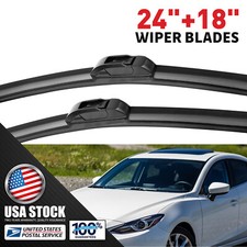 24 18 Windshield Wiper Blades Oem Quality Beam Premium Hybrid Silicone J-hook