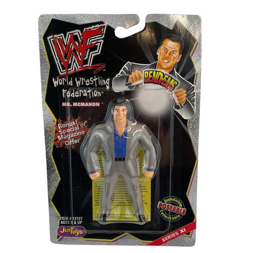 1999 Just Toys WWF Bend-Ems Series 11 Mr. McMahon ...