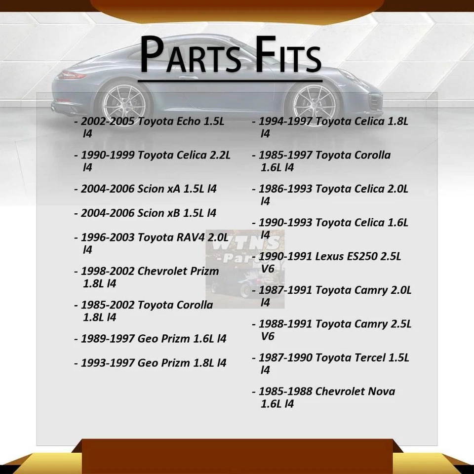 Se adapta a 1987 1988 1989 1990 1991 Toyota Camry Delphi extremo de la barra de amarre de dirección exterior Foto 2 de 4