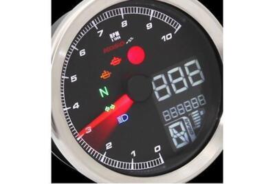 Koso Digital Multifunction Cockpit, TNT-04 Tachometer / Speedometer with Sch