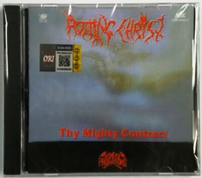 Rotting Christ  Thy Mighty Contract CD Malaysia VSP Reissue Album Black Metal