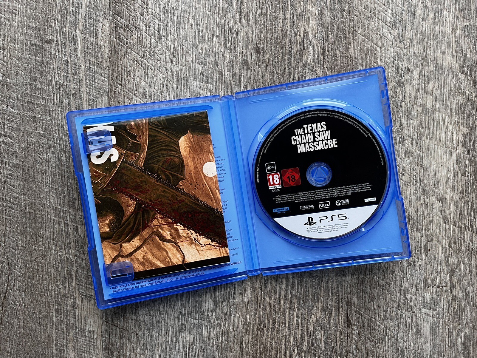 PS5 Texas Chain Saw Massacre Chainsaw PlayStation 5 Spiel Game Horror