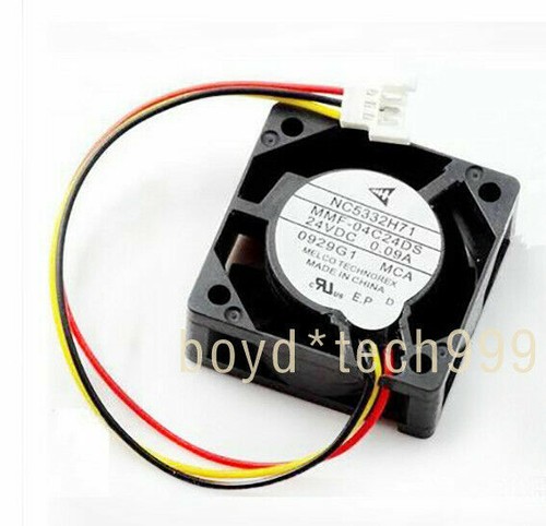 Cooling fan NC5332H71 MMF-04C24DS-MCA For Mitsubishi 24V 0.09A 40*40*15MM 3Pin - Picture 2 of 4
