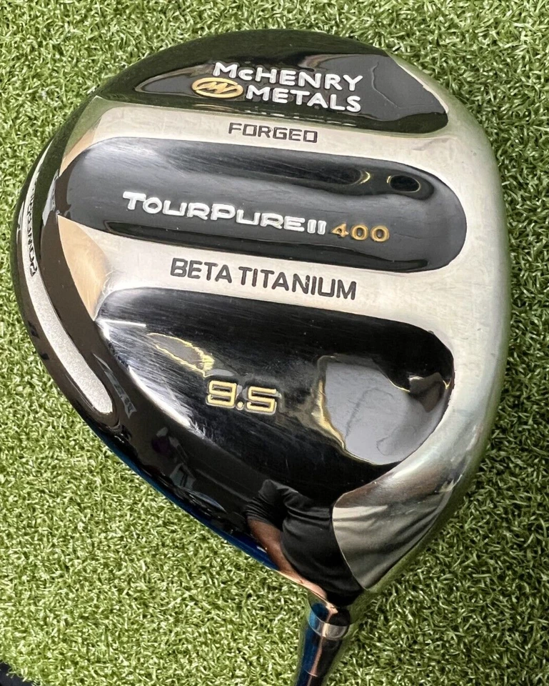 McHenry Metals Tour Titanium 8.5* Driver ProLaunch Regular EXCELENTE / sa8596 Foto 2 de 4