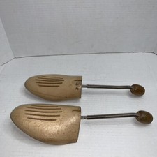 Vintage Shoe Tree Stretcher West Germany Wood w/ Spring Original