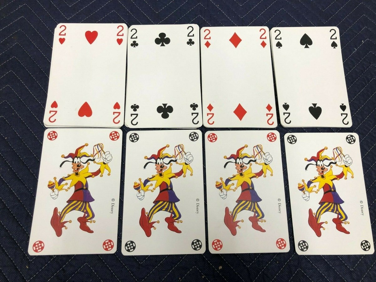 DISNEYLAND PARIS PLAYING CARDS * GREAT CONDITION * LARGE DISNEYLAND PARIS PLAYING CARDS * GREAT CONDITION * LARGE