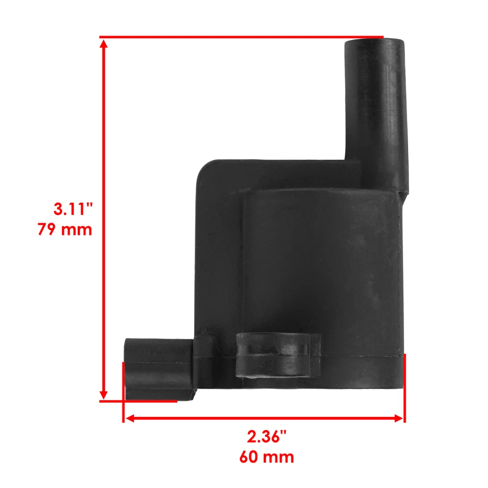 Bobina de encendido con bujía y cable para Polaris Sportsman 450 HO 2016-2017 Foto 3 de 4