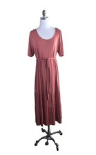 Isabel Maternity by Ingrid and Isabel Target XXL Belted Midi Dress Soft Stretch