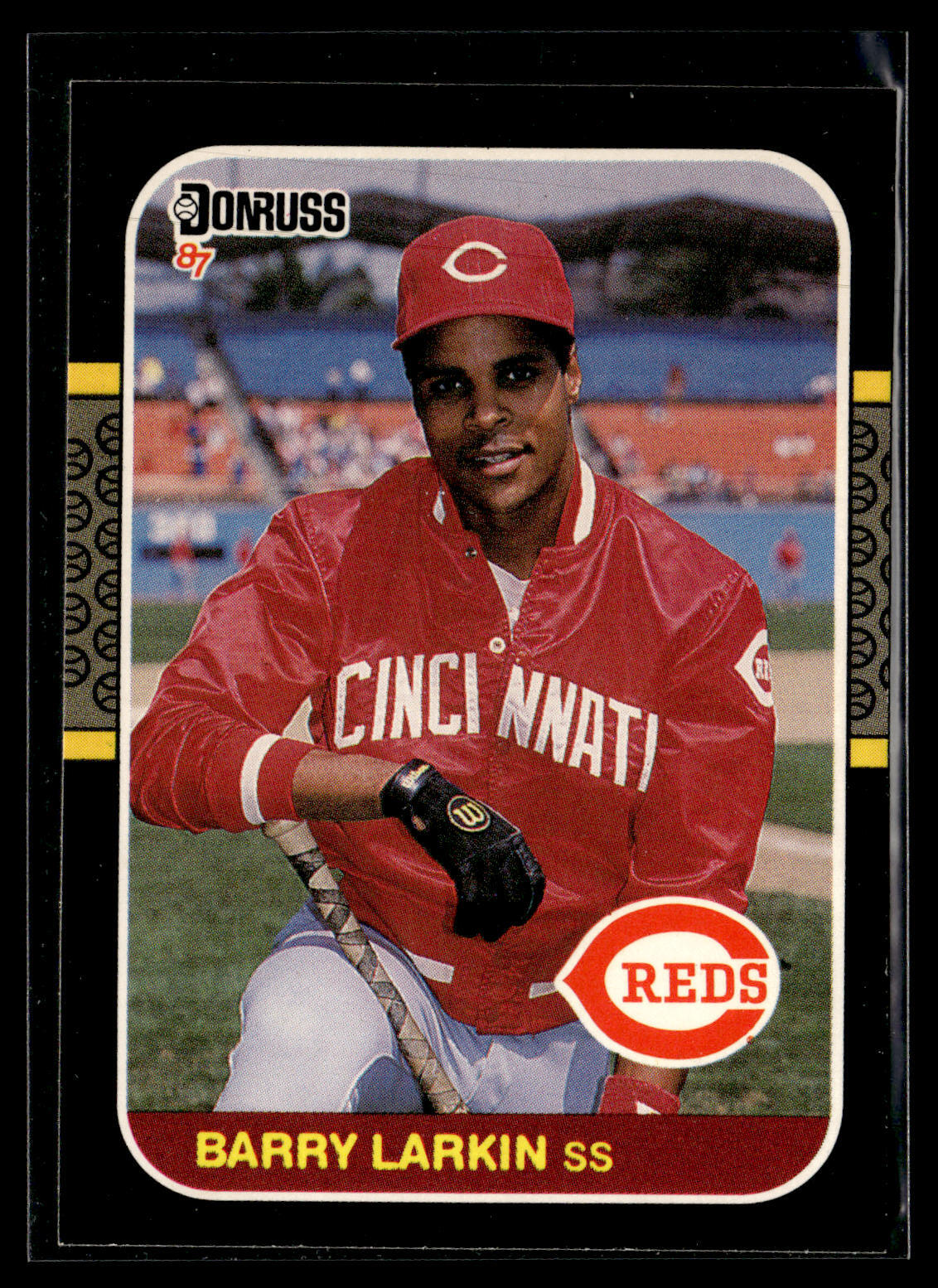 1987 Donruss Barry Larkin #492 RC Cincinnati Reds