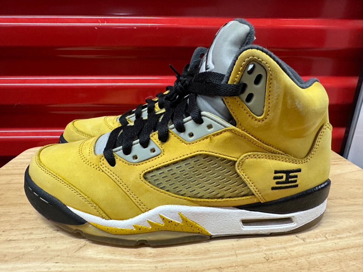 Nike Air Jordan 5 Retro T23 Tokyo Varsity Maize 454783-701 Nike Air Jordan 5 Retro T23 Tokyo Varsity Maize 454783-701