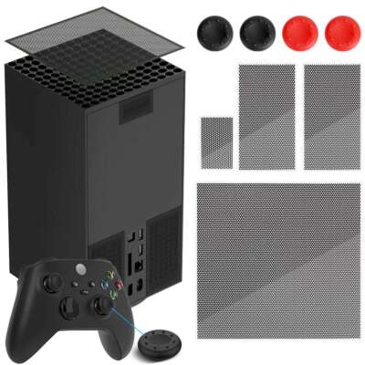 8pack Dust Cover Filter Case Protective Kits For Xbox Series X Console Dustproof