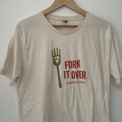 Oxbow Public Market T- Shirt XL  Fork It Over  Farm To Fork
