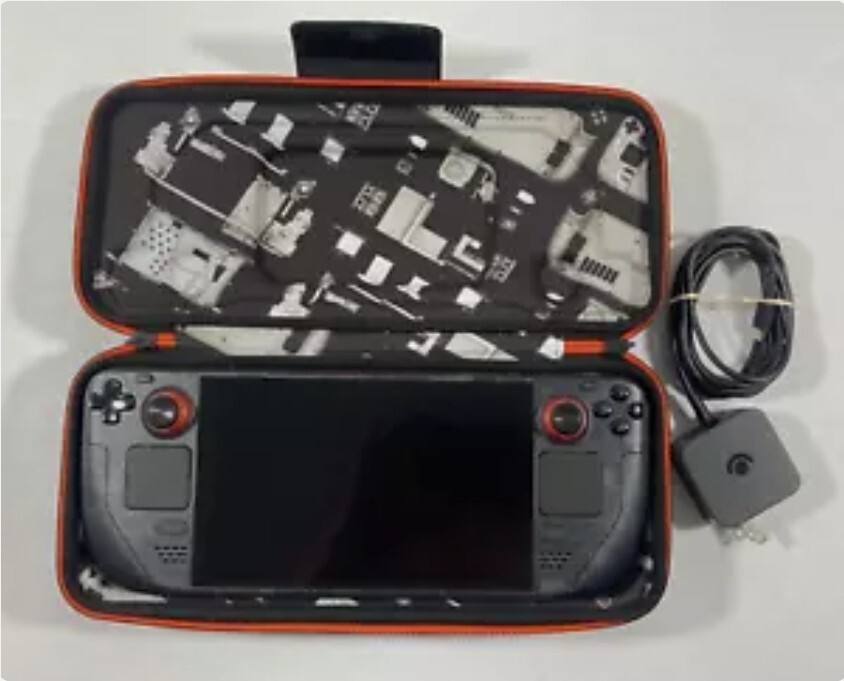 Steam Deck OLED 1TB SSD (Orange Limited-Edition) with case