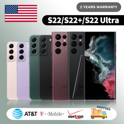 【NEW SEALED 】Samsung Galaxy S22 Ultra /S22+ Plus /S22 5G Factory Unlocked USA