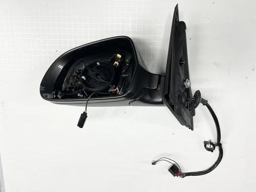 Gray Driver Side View Mirror Painted Finish 8T0857535F Fits Audi 2016 Q3 OEM