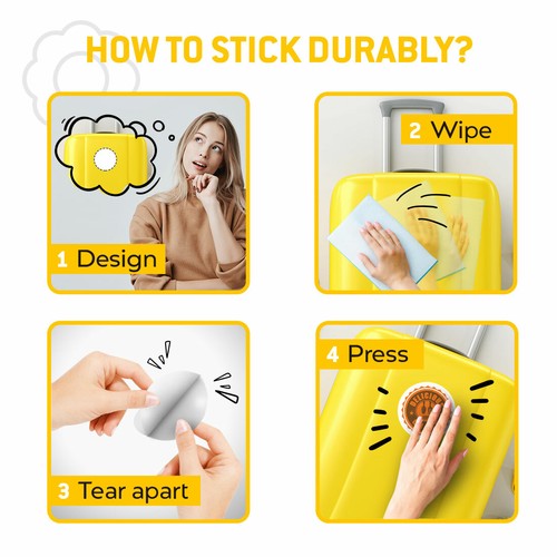 2 x Vinyl Stickers 20cm - Authentic Delicious Chips Takeaway Cool Gift #7008 - 第 9/9 張圖片