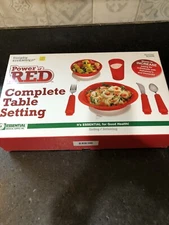 Essential Medical Supply Power of Red Complete Table Setting For Alzheimers New
