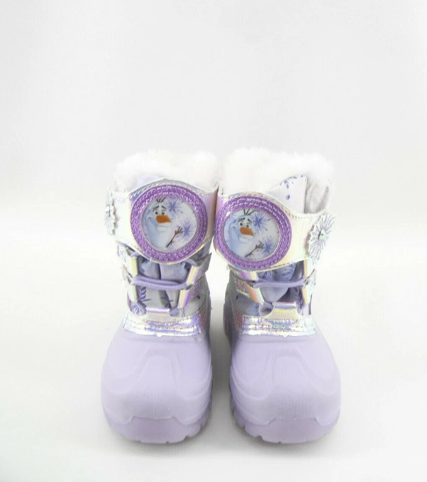Disney замороженный II ребенка ясельного возраста девочки термолит зимние ботинки размер 5 светящаяся подошва - Изображение 3 из 4