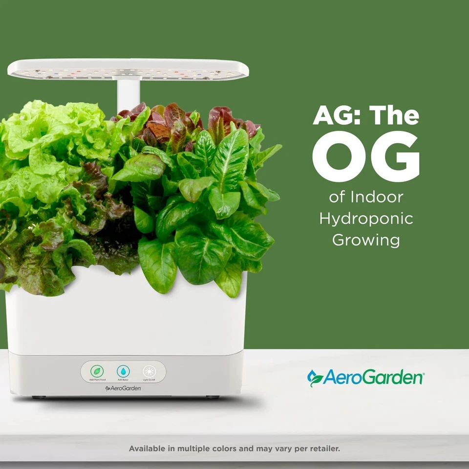 AeroGarden Harvest con kit de vainas de semillas de hierbas gourmet - jardín interior hidropónico Foto 4 de 4