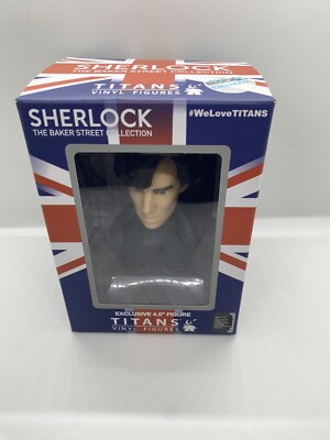Nerd Block Exclusive Titans BBC TV Sherlock Baker Street Collection Figure 4.5'' 