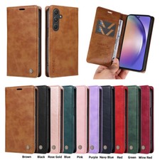 For Samsung Galaxy "A" Series Magnetic Leather Flip Stand Card Wallet Case Cover