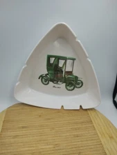Vintage Triangle Ashtray 1905 Cadillac Car Design "Dixi 1905"