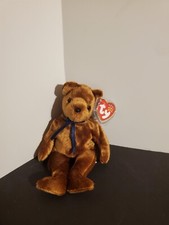 Ty Beanie Babies Collection 2002 Ted-e Bear Brown Old Face
