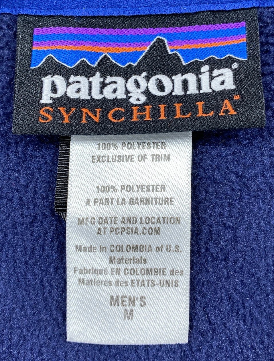 patagonia simple synchilla fleece full zip jacket