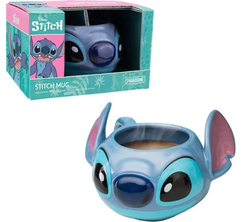 Tazza in ceramica Disney Lilo & Stitch Head 3D Shaped Mug 450 ml Paladone
