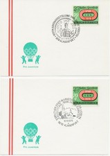 ÖSTERREICH SONDERSTEMPEL 1976, 5 versch. SST 1000 JAHRE KÄRNTEN Pro Juventute