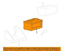 FORD OEM 96-24 Continental Electrical Battery-Battery BXT65750