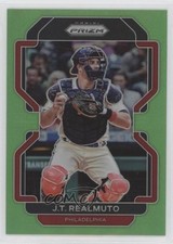 2022 Panini Prizm Tier III Lime Green Prizm 93/125 JT Realmuto #255 10pp