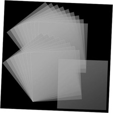 20 PCS 7mil Blank Stencil Sheets, 12 x 12 Inch Transparent Stencil Sheets for