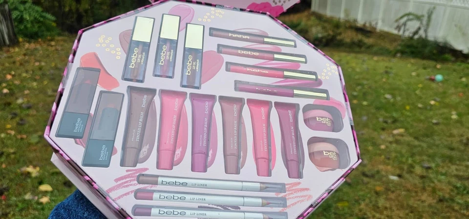Rare 20 Pc Bebe ultimate lip collection set with mirror - Image 3 of 4