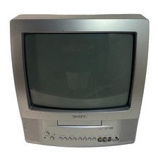 Vintage Toshiba MD13P3 13" CRT TV/DVD Combo Retro Gaming TV Tested - Works