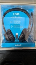 NEW Logitech H390 Over-Head Comfort USB Headset Microphone 981-000014