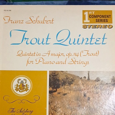 Audio Fidelity Franz Schubert Trout Quintet 12'' 33 RPM Stereo LP FCS-50056