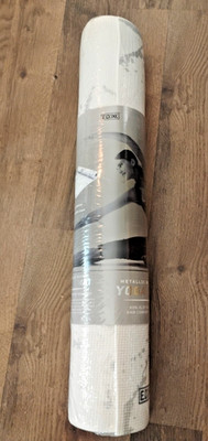 EDX 5mm Metallic Marble Yoga Mat Non-Slip Comfort Exercise Mat
