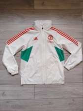 adidas manchester united all weather windbreaker jacket regular price £120