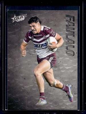 2026 Select NRL League Heroes - Clayton Faulalo Etched #047/185