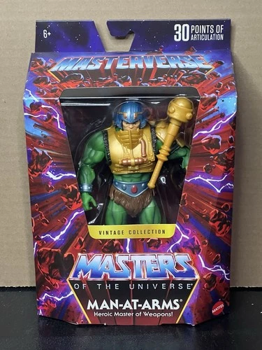 MOTU Masters of The Universe Masterverse Vintage Collection MAN-AT-ARMS Figure