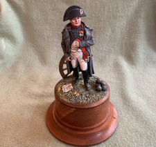 Der Kaiser, Napoleon Bonaparte, Modellfigur Luxusbemalung Zinn, 9cm (ohne Sockel