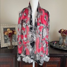 Vintage Carlisle 100 Silk Butterfly Scarf