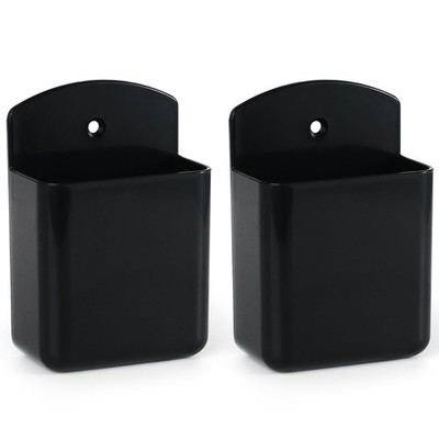 2 Pcs Remote Control Holder Wall Mount, TV Controller Holder, Self Adhesive Rem