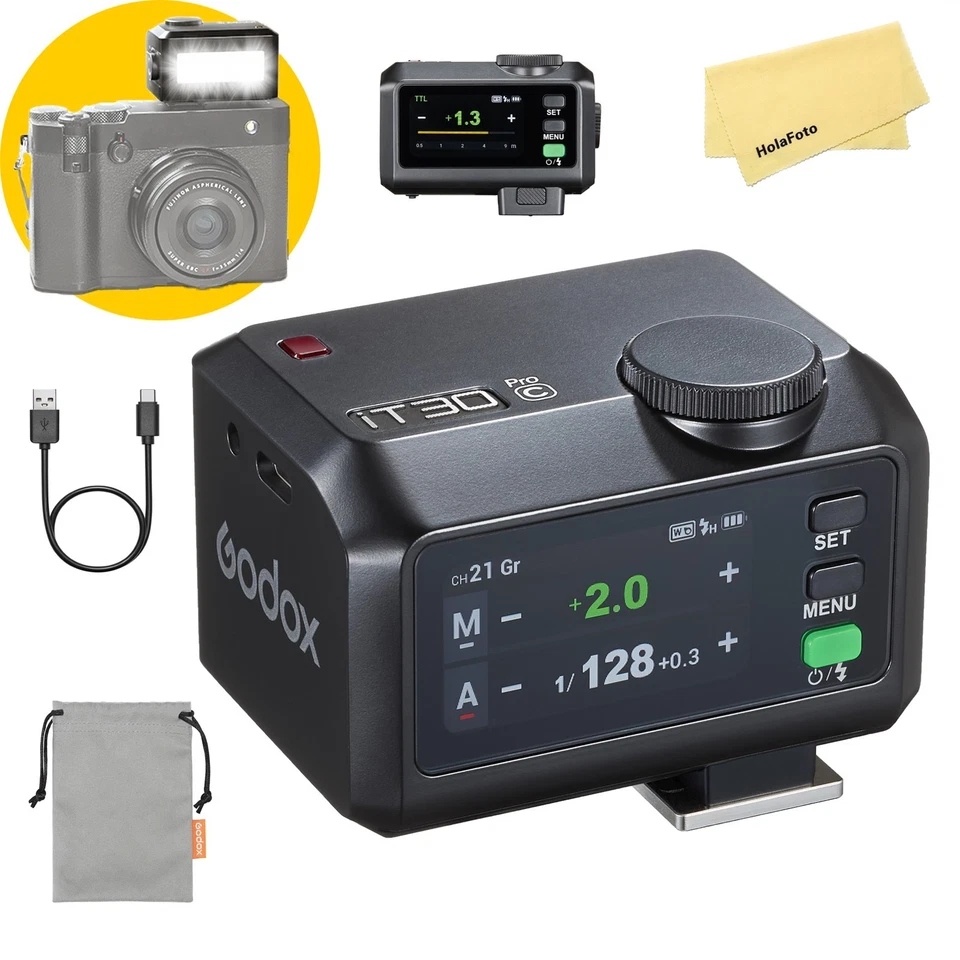 Godox iT30Pro C Kamerablitz für Canon Kamerablitz Speedlite Speedlight Light