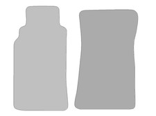 Fußmatten passend für Mazda MX-5 II Typ NB (Baujahr 1998 - 2005), Robust anthraz