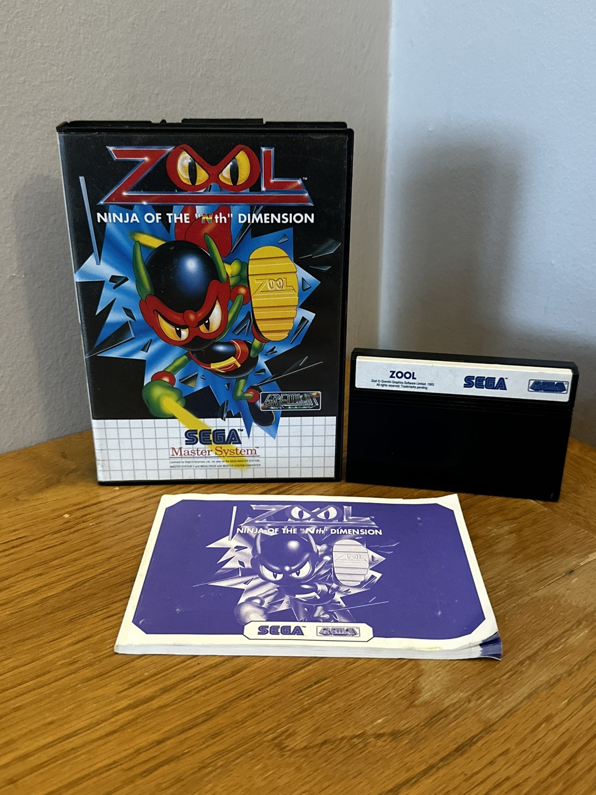 Zool - Sega Master System - PAL - Boxed Complete