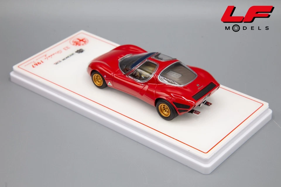 1:43 Alfa Romeo 33 Stradale 1967 Museum LM153A-43 - Laudoracing - Immagine 4 di 4