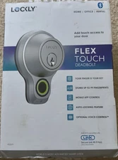Lockly Flex Touch DEADPOLT PGD7Y 3D Biometric Fingerprint Sensor